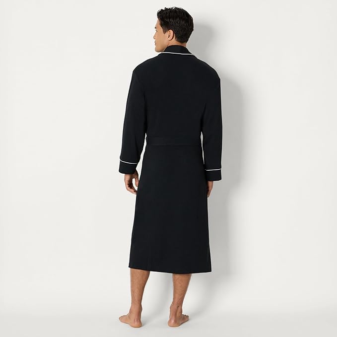 Amazon Essentials Men's Lightweight Waffle Bathrobe (Available in Big & Tall)