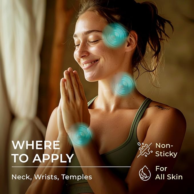 Gya Labs Thyme Essential Oil Roll On - 0.34 Fl Oz - Travel Size Roller for Camping, Skin, Aromatherapy Relief, Convenience