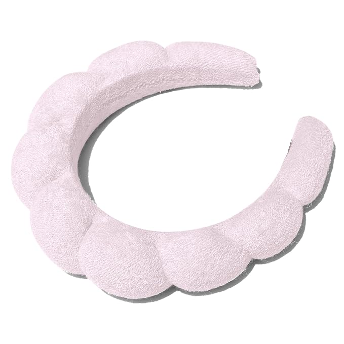 Spa Headband Material, Unique Design, Size, Widely Used, Reminder, Light Pink