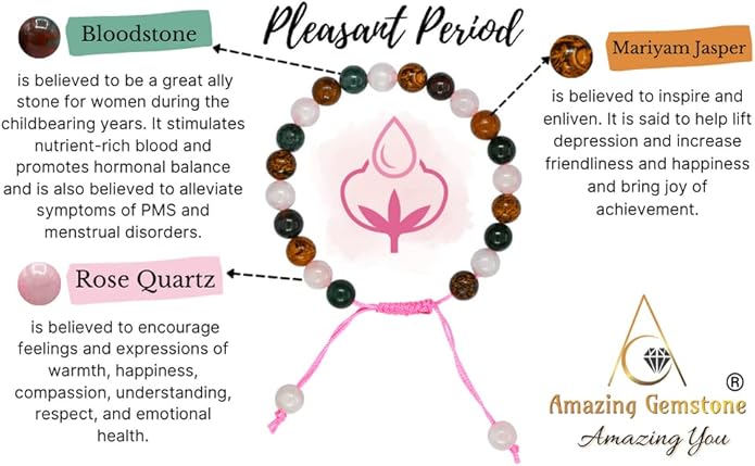 Natural Healing Crystal Bracelet for Women - Mens Bracelet Energy Balancing Gemstones Set - Adjustable Stone Bead Bracelet for Men and Women - Chakra Crystal Therapy Accessory, Meditation