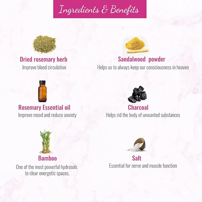 Soul Sticks Aztec Cinnamon Resin Incense Sticks Hand Rolled Artisan Resin 6pcs Perfect for Yoga Meditation Relaxation Aromatherapy Cleansing, & Witchcraft Supplies Long Lasting Slow Burn (Rosemary)