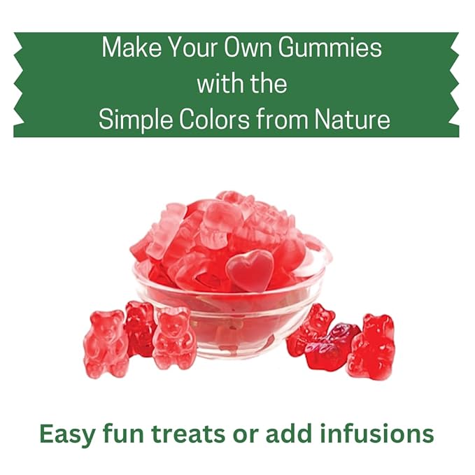 Simple Mixes Natural Gummy Mix, Healthy Snack, Dye-Free, No Gluten or Fat, Kosher, (3-Pack, Variety)