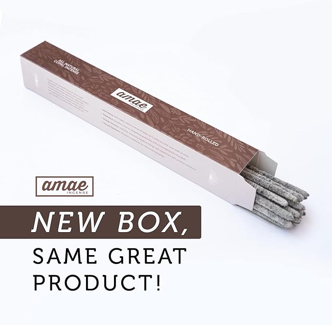 Authentic 100% White Copal Incense Sticks - Thick, Natural Mayan Resin for Spiritual Practices, Meditation, Yoga, Cleansing, Relaxation - Smooth Burning, Long Lasting, Handmade in Mexico - 100 Sticks