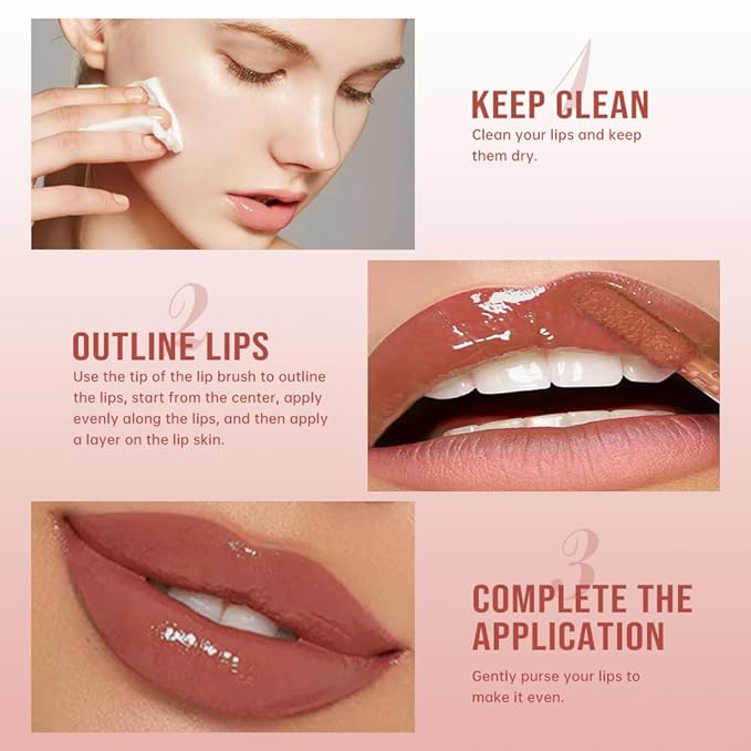 Lip Stain - Wipe-Off &Peel Off Lip Color | Waterproof, Long Lasting, Transfer-Resistant, Smudge-Proof Lip Tint | Easy Wipe Finish, High Pigment | All-Day Vibrant Kiss-Proof Lip Stain, Muted Terracotta