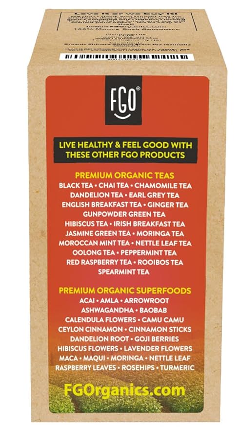 FGO Organic Oolong Tea K-Cup Pods for Keurig, 24 Count (Pack of 1), Premium Black Tea is USDA Organic, Non-GMO, & Recyclable with Naturally Occurring Caffeine