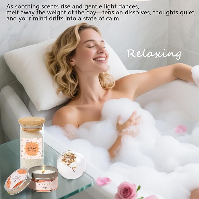 Care Package For Women After Surgery, Self Care Gifts, Get Well Soon Gifts Baskets For Women, Relaxation Spa Gifts For Women, Thinking Of You Gift For Mom, Sympathy Set