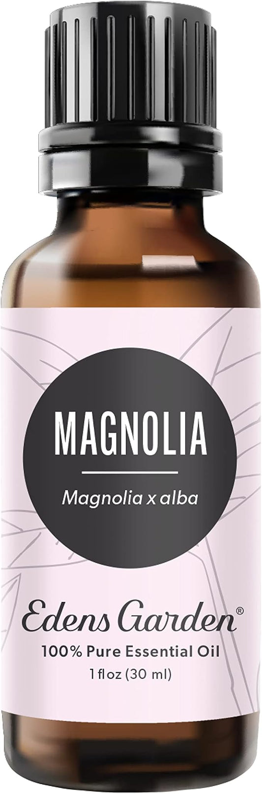Edens Garden Magnolia Essential Oil- 100% Pure Premium Grade, Undiluted, Natural, Therapeutic, Aromatherapy, The Best for Diffuser, Skin, Candle, Kid Safe 30 ml (1 fl oz)