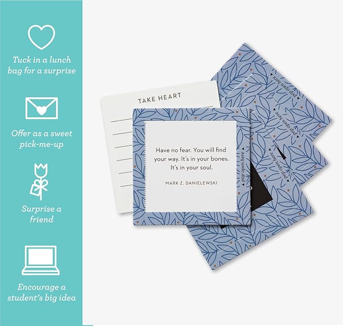 Compendium ThoughtFulls Pop-Open Cards — Be Strong — 30 Pop-Open Cards, Each with a Different Inspiring Message Inside