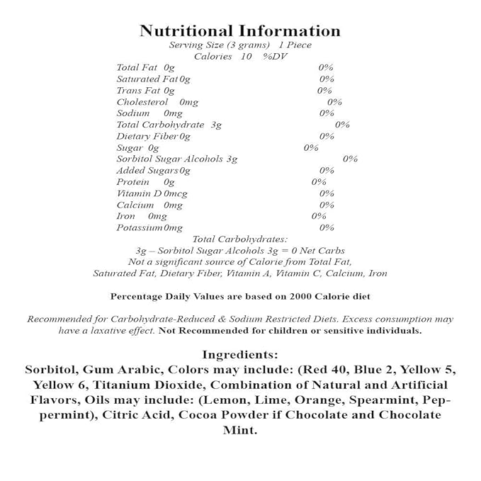 Fruidles Sugar-Free Premium Hard Candy Suckers, Mini Fruit Button Candies, Kosher Certified Parve, Uses Sorbitol, Low-Sodium, Individually Wrapped (8oz (Half-Pound) 75 Pcs, Chocolate)