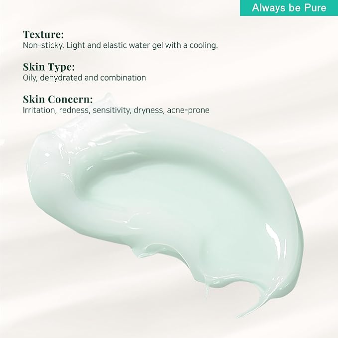 Forest Therapy Ultra Calming Cream Soothing Moisturizer for Sensitive, Acne-Prone Skin - Redness Relief, Deep Hydration, Trouble Care - Korean Skin Care 2.70 Oz