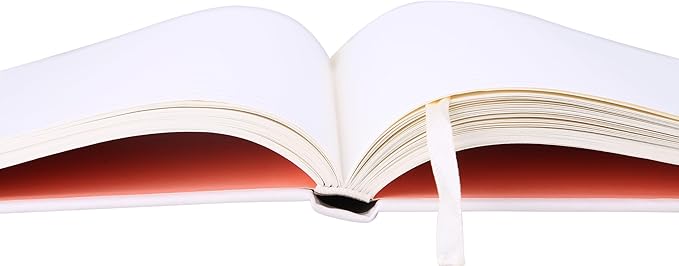 Eccolo Large Lined Journal Notebook, Hardbound Cover, Writing Journal, 256 Ruled Cream Pages, Ribbon Bookmark, Lay Flat, Desk Size for Work or School (Butterflies, 8x10 inches)