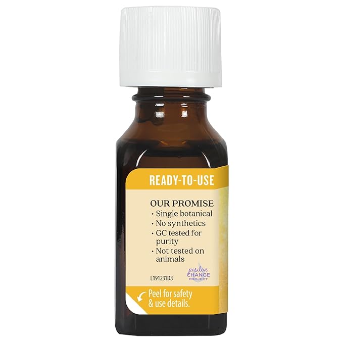 Aura Cacia Essential Oil, Uplifting Vanilla, 0.5 fluid ounce