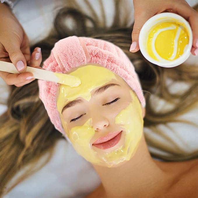 4 Pack Microfiber Towel Headbands for Washing Face, Spa & Skincare for Women (Coffee, Flesh Pink, Grey, Bright Red)