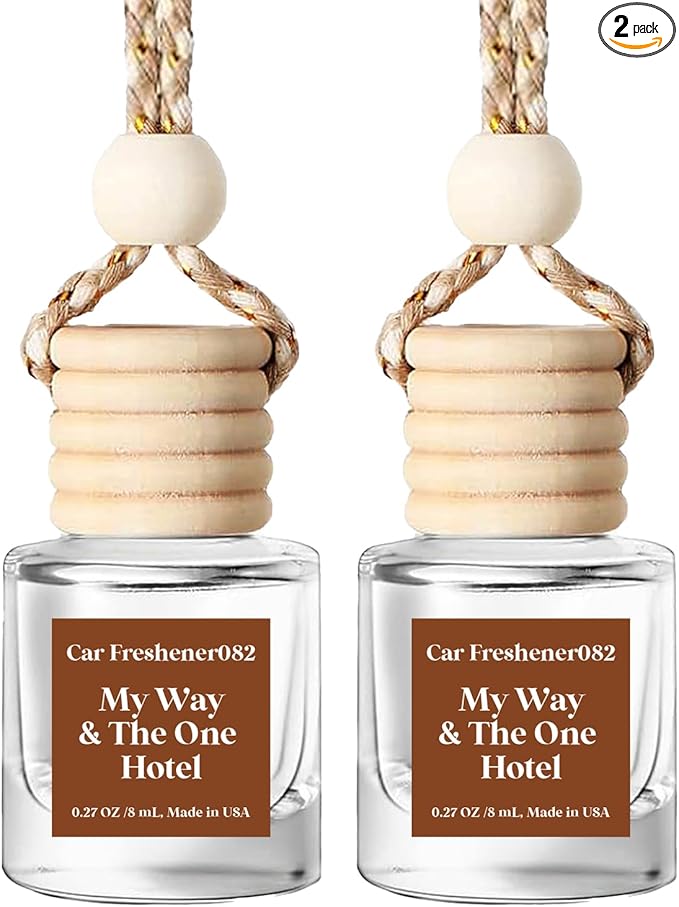 Car Air Freshener Hanging, Long Lasting Car Air Fresheners, Cute Air Diffuser for Car, Car Fresheners for Women, Made in USA(2 Pack)