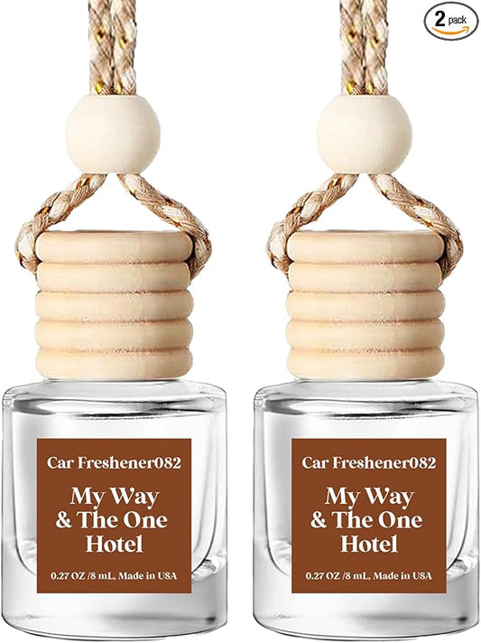 Car Air Freshener Hanging, Long Lasting Car Air Fresheners, Cute Air Diffuser for Car, Car Fresheners for Women, Made in USA(2 Pack)