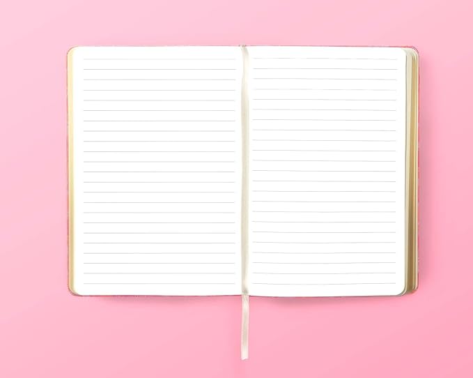 Eccolo World Traveler Thimblepress Lined Journal Notebook, Flexi-Cover, Rise Up, 256 Ruled Pages, Gilded Edge Paper, Ribbon Bookmark, 5.75-x-8.25 inches