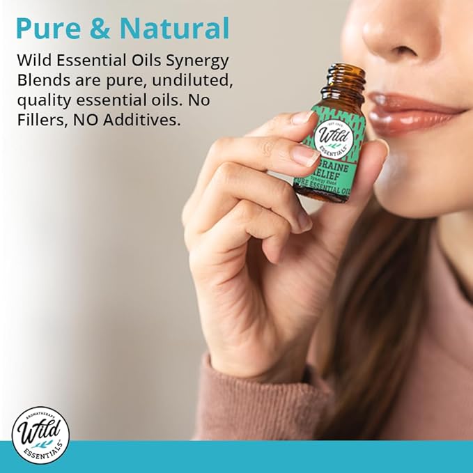 Wild Essentials Exquisite Signature Essential Oil Blend Inner Calm, 10ml - Pure Essential Oils Synergy Blend, New Label, Same Formula