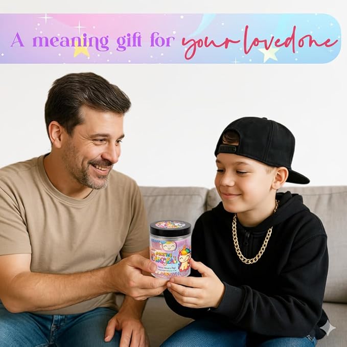 Positive Unicorn Jar with 60 Daily Affirmation Cards, Emotional Support Unicorn Gifts for Women, Stress Relief, Unicorn Birthday Gift, Unicorn Decor, Unicorn Girls Gifts, Unicorn Accessories