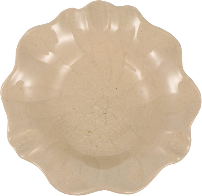 Ceramic Dish for Electric Oil Burner Warmer Diffuser Bowl Holder Essential Oil Plate Ceramic Oil Warmer Tealight Candle Holder Bowl Home Decoration White