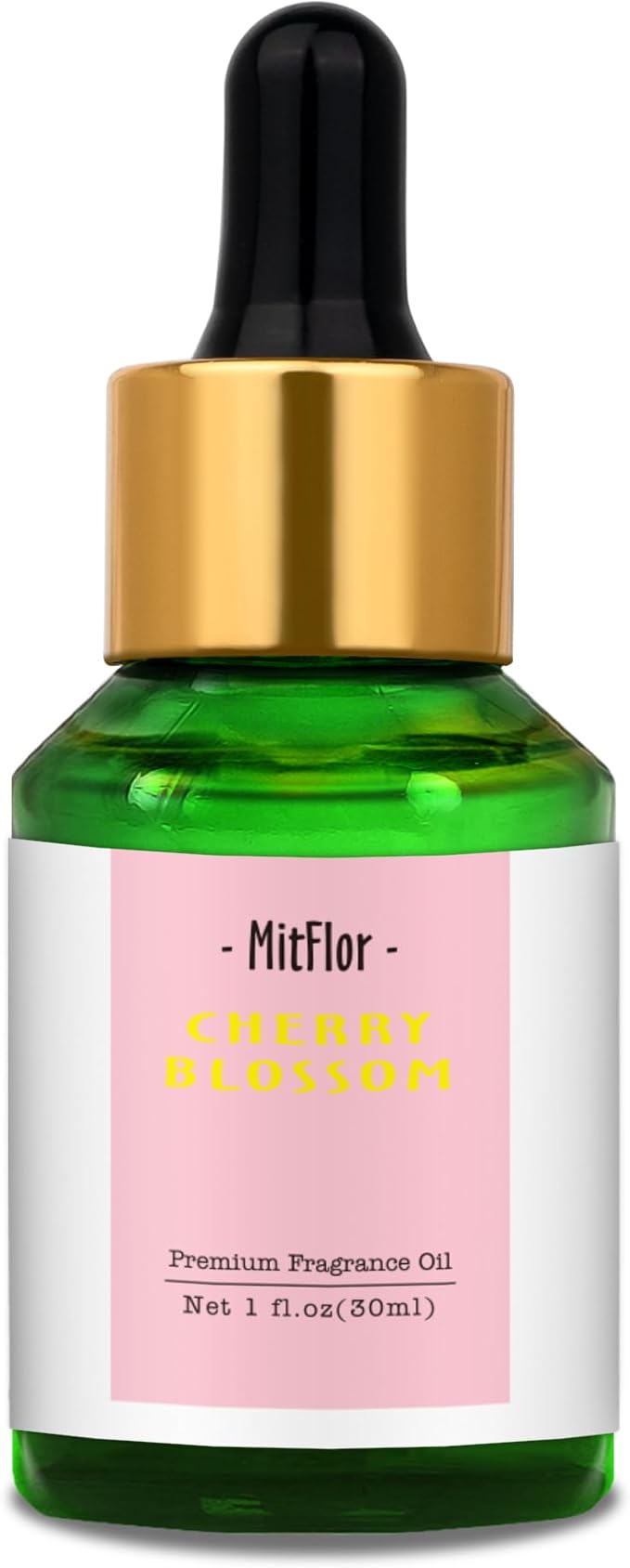 Cherry Blossom Fragrance Oil, MitFlor 30ml Single Scented Oil, Large Size Premium Grade Fragrance Oil for Diffuser, Soap & Candle Making Scent, Aromatherapy Oil, Floral Scent for Home Fragrance