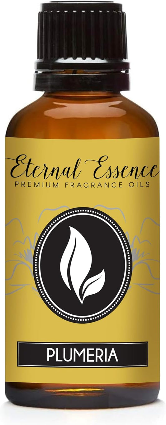 Eternal Essence Oils Plumeria 30ml Premium Fragrance Oil - for Candle, Soap Making, Aromatherapy, Diffusers, Home Care, & Humidifiers