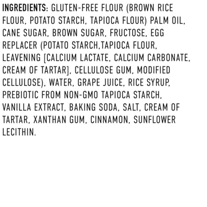 Cybele’s Free To Eat Gluten-Free & Vegan Cookies - Plant-Based, Dairy, Soy, & Nut Free - Soft-Baked School Safe Snack For Kids & Adults - 12 Cookies Per 6 oz Box (Snickerdoodle, Pack of 6)