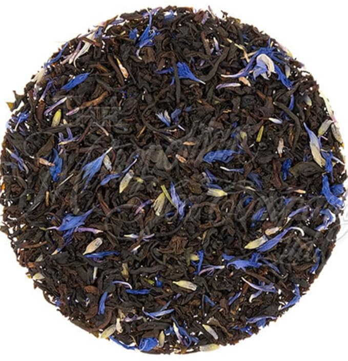 Denise's Fine Tea, USDA Organic, Versailles Lavender Earl Grey, Black Tea, Loose Leaf (100g)