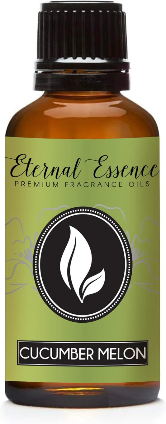 Eternal Essence Oils Cucumber Melon 30ml Premium Fragrance Oil - for Candle, Soap Making, Aromatherapy, Diffusers, Home Care, & Humidifiers
