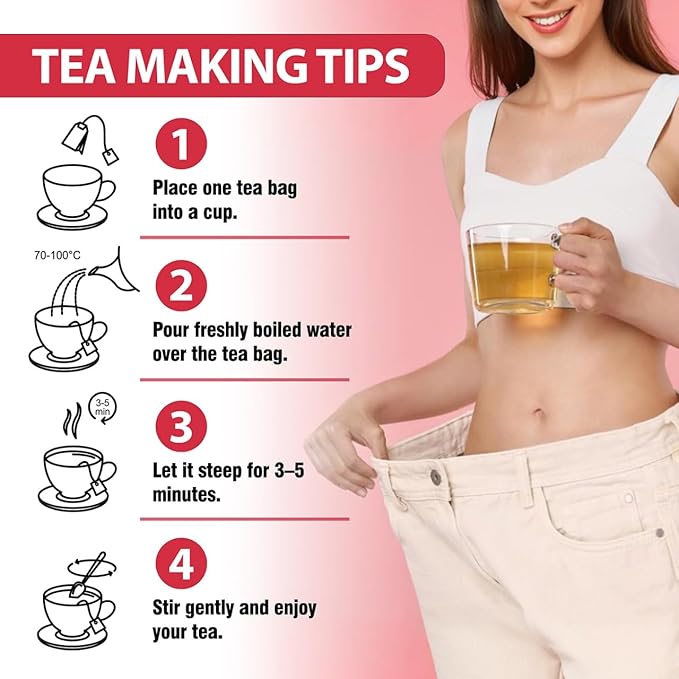 Herboganic Detox Herbal Tea - Wide Variety of Flavors and Benefits | Natural Ingredients | Digestion Support, Immune Boost and More | 20 Tea Bags