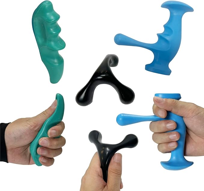 Trigger Point Massage Tool - Your Ultimate Thumb Saver for Full-Body Deep Tissue Massage and Stress Relief