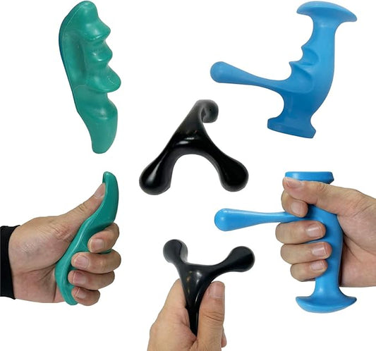 Trigger Point Massage Tool - Your Ultimate Thumb Saver for Full-Body Deep Tissue Massage and Stress Relief