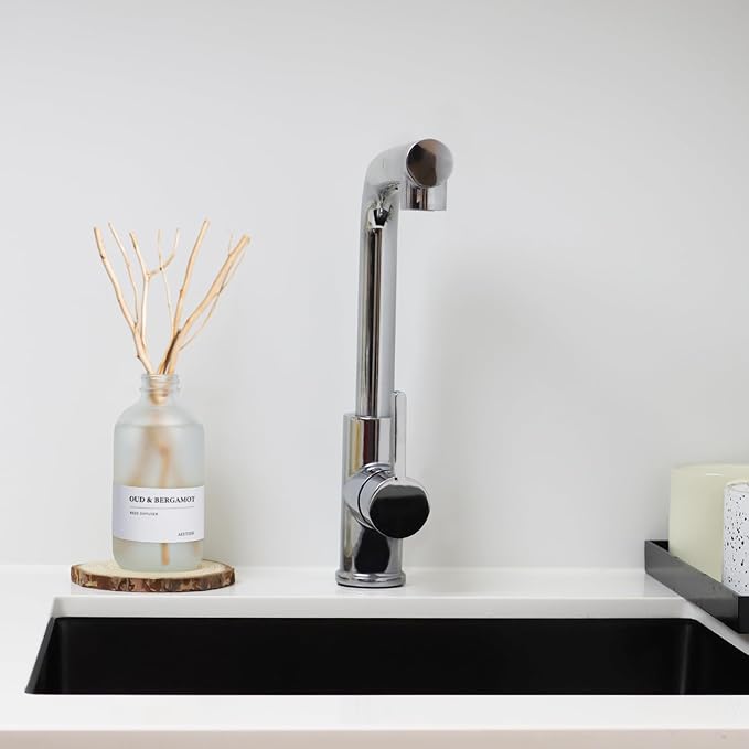 Eucalyptus Citrus & Oud Bergamot Reed Diffuser Set of 2, 14.8 oz(220mlx2) Scented Oils with Willow Branches Diffuser Sticks, Long Lasting Essential Oil, Air Freshener for Home, Office