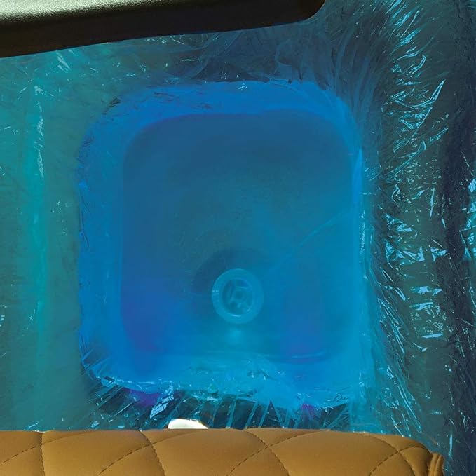 ForPro Professional Collection Spa Liners, Fit All Pedicure Spas, Disposable Liners, Blue, 400-count