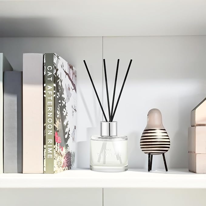 3 Pack Fragrance Reed Diffusers, 50ML Clean Linen Cotton Citrus Orange Aromatherapy Diffuser Set with 12 Black Fiber Sticks,Air Freshener for Bedroom Bathroom Office