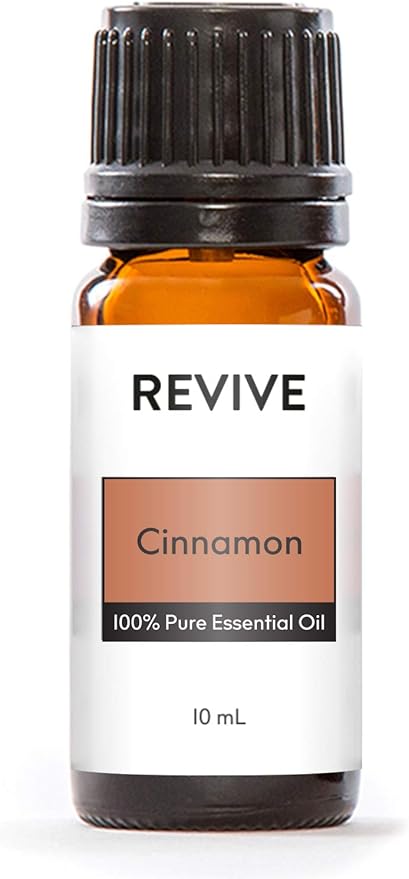 Cinnamon Essential Oil by Revive Essential Oils - 100% Pure Therapeutic Grade, for Diffuser, Humidifier, Massage, Aromatherapy, Skin & Hair Care