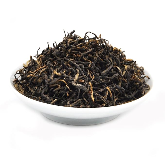 ChaWuWarmSun [B] FengQing DianHong Black Tea,3.5oz/100g,Loose Leaf,YunNan Big Leaf Arbor Tea.