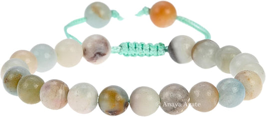 Energy Protection Crystal Handmade Adjustable Bead Bracelet Perfect for Men, Women’s Gift - Gemstone Healing Stretch Bracelet Pulsera Para Hombre Mujer Stocking Stuffer