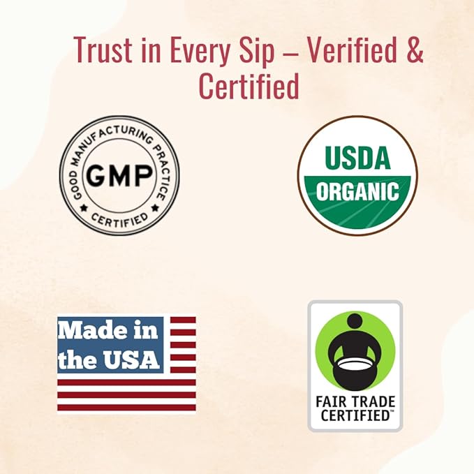 Organic Berberine Tea – Herbal Tea Promotes Health with Ceylon Cinnamon, Mint & Chamomile – 30 Tea Bags