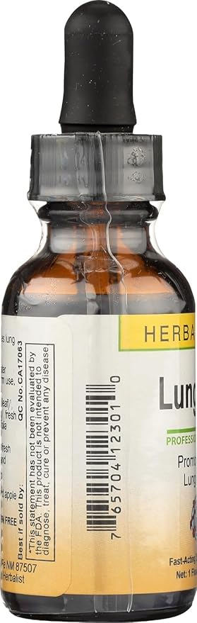 Herbs Etc - Lung Tonic - Promotes Healthy Lung Function - 1fl oz