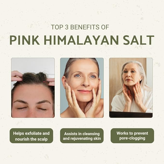 Nature Packaged Pink Himalayan Salt (16oz) - Direct from The Himalayan Mountains - Pure Coarse Grain Organic Salt for Body Scrubs, Adding to Baths, and Foot Soaking 1 Pack