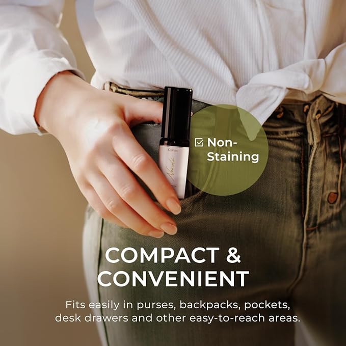 Gya Labs Lemon Essential Oil Roll On - 0.34 Fl Oz - Travel Size Roller for Camping, Skin, Aromatherapy Relief, Convenience