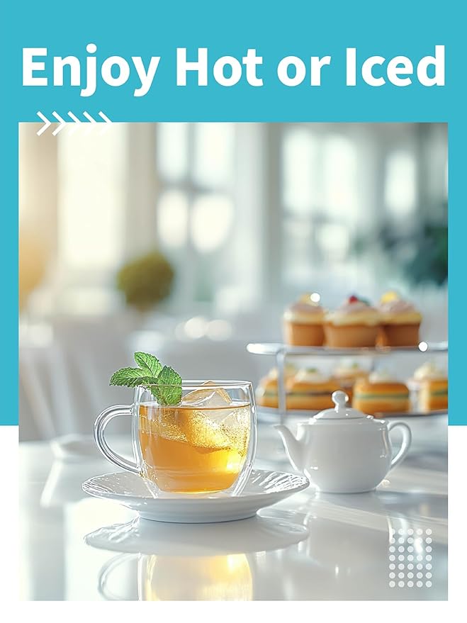 HYNTMYT Spearmint Tea Bags, Natural Spearmint Leaves, Crisp & Clean Flavor, Caffeine Free, 100 Count