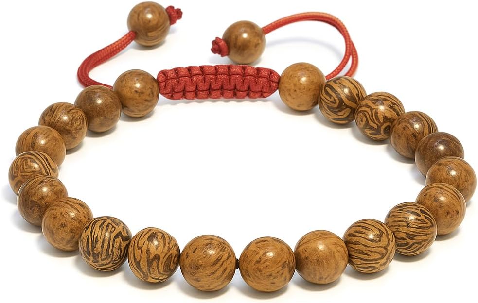 Energy Protection Crystal Handmade Adjustable Bead Bracelet Perfect for Men, Women’s Gift - Gemstone Healing Stretch Bracelet Pulsera Para Hombre Mujer Stocking Stuffer