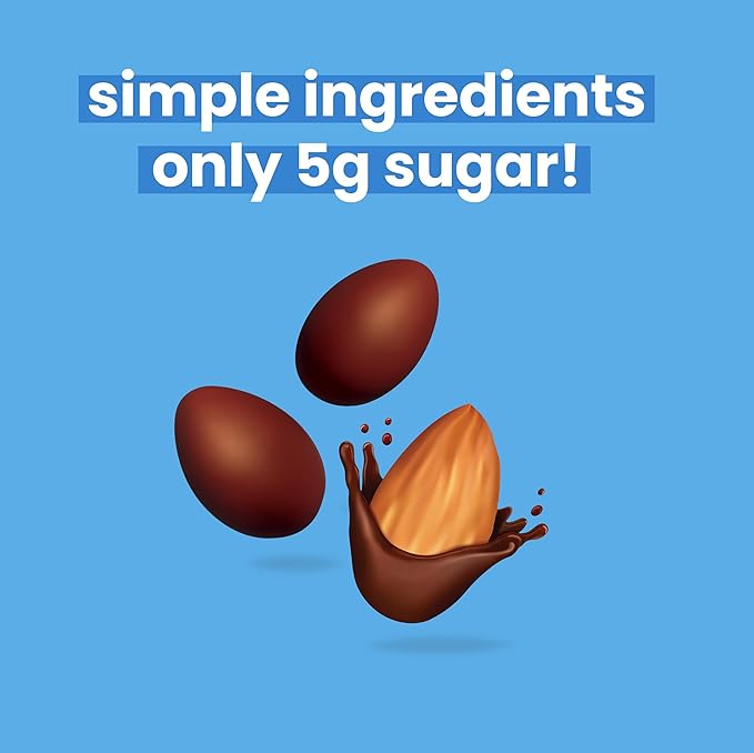 UNREAL Dark Chocolate Almonds - Certified Vegan, Gluten Free, Fair Trade, Non-GMO, No Sugar Alcohols or Soy (3 bags)