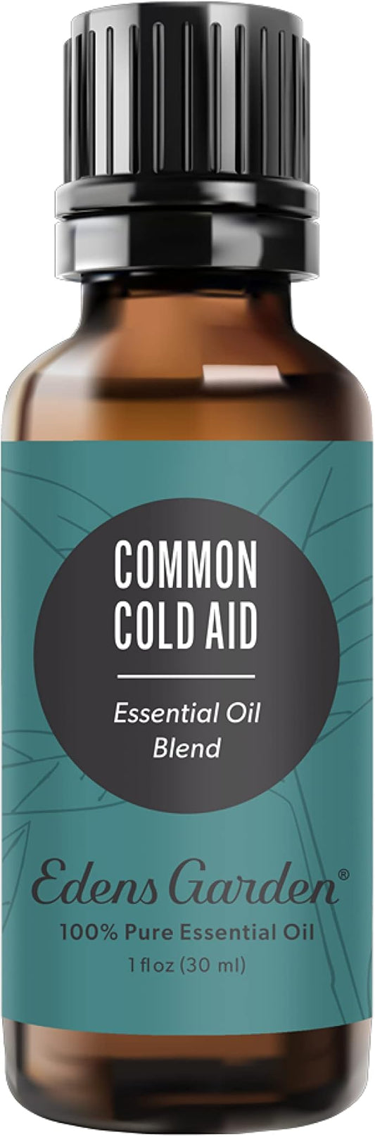 Edens Garden Common Cold Aid Essential Oil Blend- 100% Pure Premium Grade, Undiluted, Natural, Therapeutic, Aromatherapy, The Best for Skin, Humidifiers, Candle 30 ml (1 fl oz)