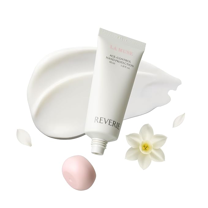 LA MUSE Age-Control Hand Protection | Reverie(Floral Musk) Scent | Luxury Perfumed Hand Cream for Women | Shea Butter Nourishes & Protects Dry, Aging Hands | Fast-Absorbing & Non-Greasy, Silky Finish