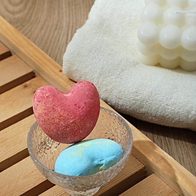 Bath Bombs Gift Set for Christmas, 9 x 1.41 Oz/ 40g. Essential Oil Spa Bomb Fizzies, Relaxation, Moisturizing and Fun for Women, Wife, Mom, Girls, Teens, Daughter and Her