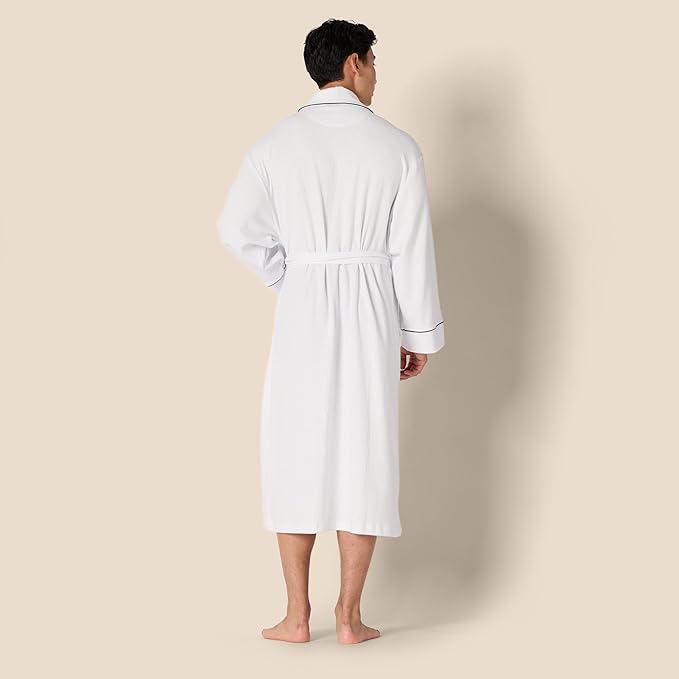 Amazon Essentials Men's Lightweight Waffle Bathrobe (Available in Big & Tall)