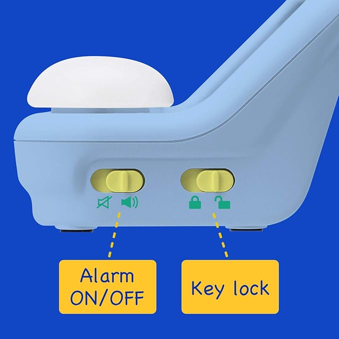 dretec pomodoro Timer, Productivity Timer, for Studying,exam, for Kids, Large Display, Large Button, Purple