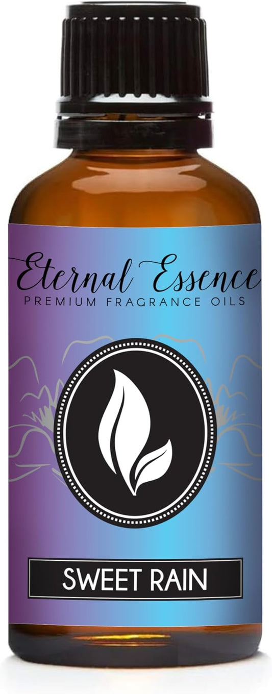 Eternal Essence Oils Sweet Rain 30ml Premium Fragrance Oil - for Candle, Soap Making, Aromatherapy, Diffusers, Home Care, & Humidifiers